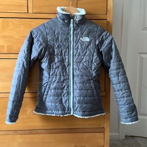 The North Face reversible girls jacket